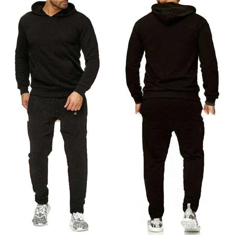Solid Color Pullover Sports Hoodie Plus Fleece Sweater - EX-STOCK CANADA