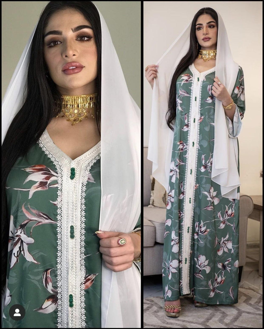 Southeast Asia Malaysia Arab Women's Clothing Dress - EX-STOCK CANADA