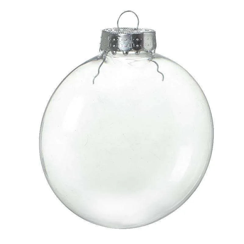 Special shaped Transparent Christmas Plastic Ball Bulb Modeling Props - EX-STOCK CANADA