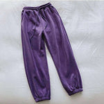 Sports Female Fleece Lined Thick Loose Outerwear Casual Pants - EX-STOCK CANADA