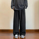 Sports Pants Male Straight Wide Leg Striped Casual Trousers - EX-STOCK CANADA