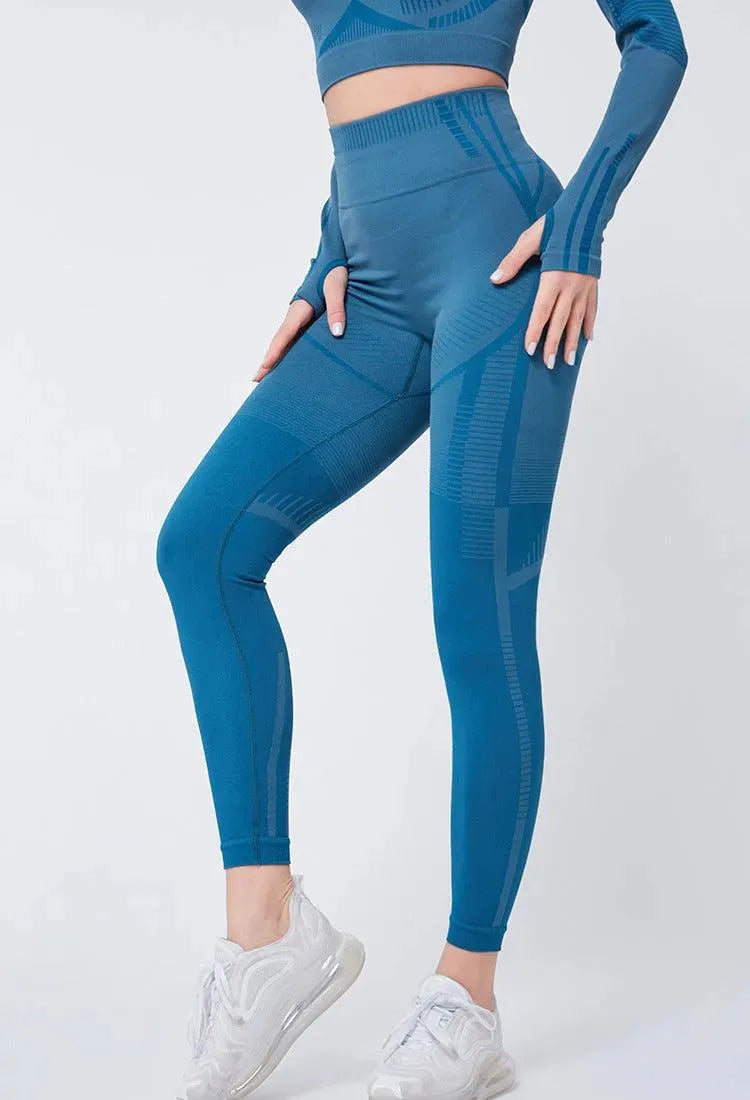 Sports yoga gym pants high waist - EX-STOCK CANADA