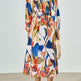 Spring NEW Long Casual Long Sleeve V-neck Printed Beach Long Flowy Dress - EX-STOCK CANADA