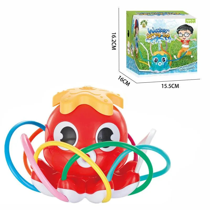 Sprinkler Outdoor Water Spray Toy Garden Water Toys Summer Yard Cartoon Splash Sprinkler Baby Bath Toy For Kids - EX-STOCK CANADA