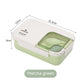 Square Compartment Lunch Lunch Box Canteen Plastic Lunch Box Microwaveable Heating - EX-STOCK CANADA