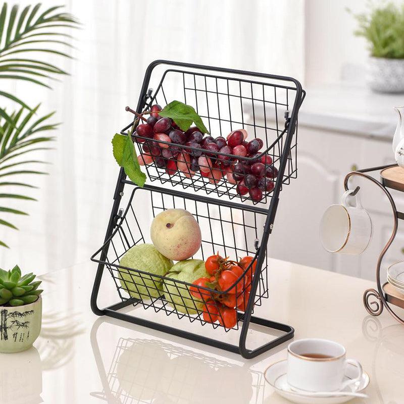Stainless Steel Countertops Multilayer Spice & Fruit Rack - EX-STOCK CANADA