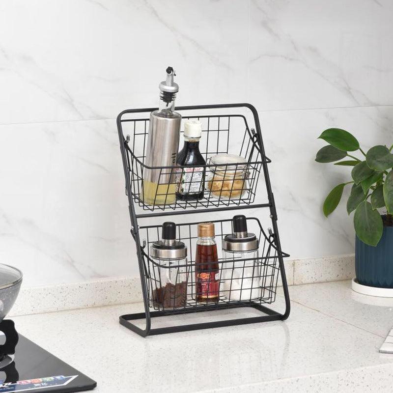 Stainless Steel Countertops Multilayer Spice & Fruit Rack - EX-STOCK CANADA