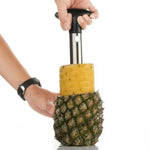 Stainless Steel Easy to use Pineapple Peeler & Cutter & Corer Slicer - EX-STOCK CANADA