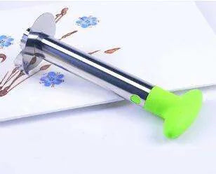 Stainless Steel Easy to use Pineapple Peeler & Cutter & Corer Slicer - EX-STOCK CANADA