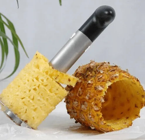 Stainless Steel Easy to use Pineapple Peeler & Cutter & Corer Slicer - EX-STOCK CANADA