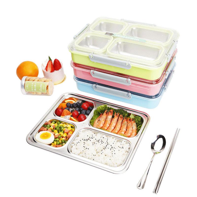 Stainless Steel Insulated Lunch Box Elementary School Children - EX-STOCK CANADA