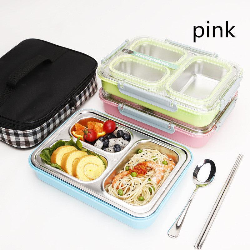 Stainless Steel Insulated Lunch Box Elementary School Children - EX-STOCK CANADA