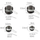 Stainless Steel Measuring Cup & Spoon Set, Stackable Spoons - EX-STOCK CANADA