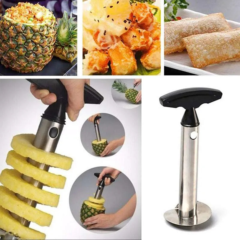 Stainless Steel Pulp Pineapple Peeler Core Puller Tool - EX-STOCK CANADA
