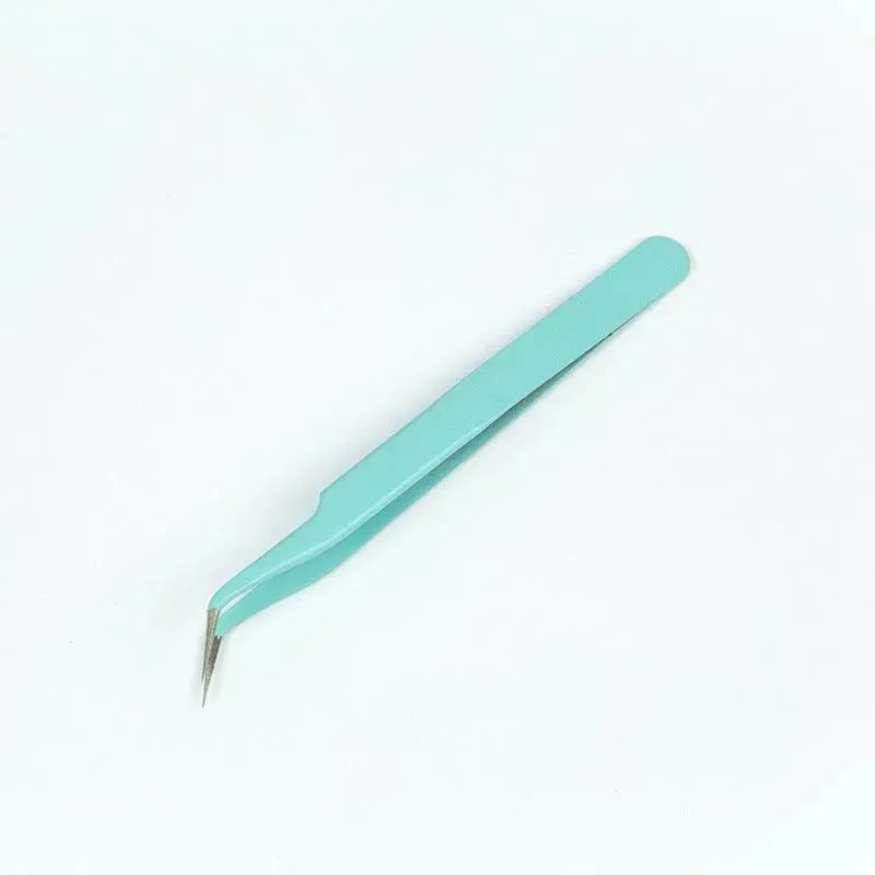 Stainless Steel Tweezers Macaron Colored Handbook And Paper Tape - EX-STOCK CANADA