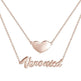 Sterling Silver Personalized Custom Jewelry Heart-shaped - EX-STOCK CANADA