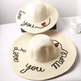 Straw hats for mother daughter - EX-STOCK CANADA