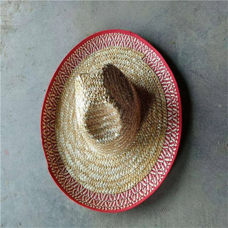 Straw Hats With Pointed Top And Big Brim Frills Are Best-selling Mexican Straw Hats - EX-STOCK CANADA