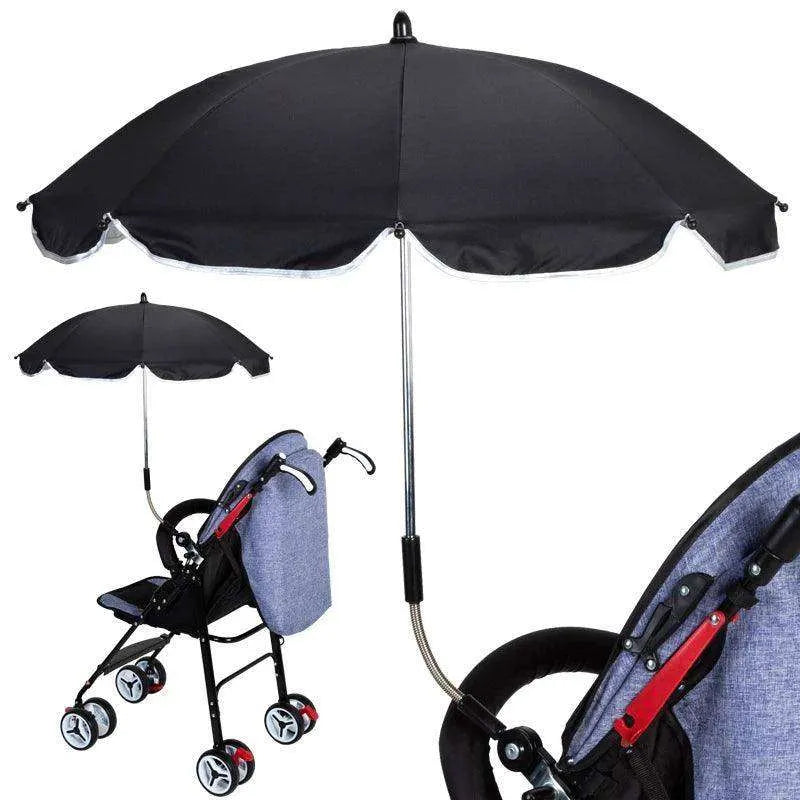 Stroller Umbrella: 360° Adjustable Accessory - EX-STOCK CANADA