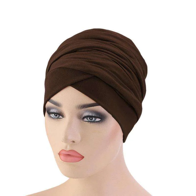 Stylish Female Polyester Arab Headscarf - EX-STOCK CANADA