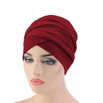 Stylish Female Polyester Arab Headscarf - EX-STOCK CANADA