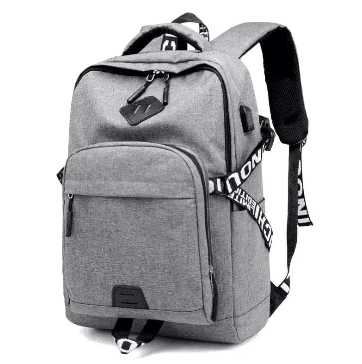 Stylish Laptop USB Charge Backpack - EX-STOCK CANADA