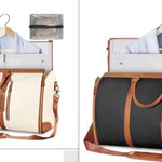 Stylish Large Capacity Waterproof Travel Duffle Folding Suit Bag - EX-STOCK CANADA