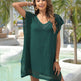 Summer Bikini Cover-up Dress V-neck Hollow Loose Seaside Vacation Beach Dresses For Women Clothing - EX-STOCK CANADA