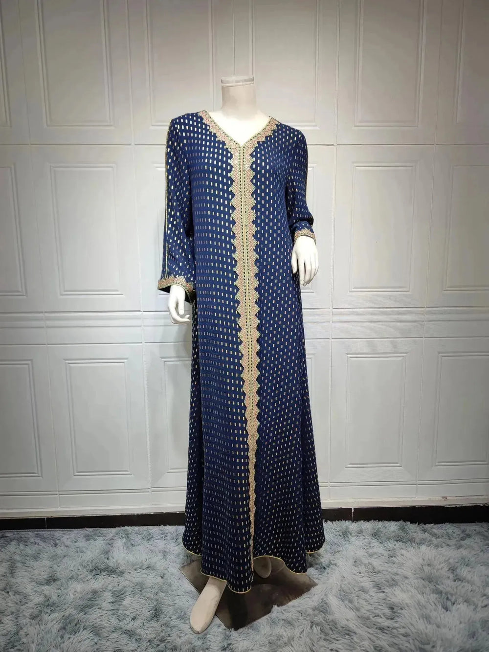 Summer Bronzing Arab Dubai Gown - EX-STOCK CANADA