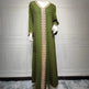 Summer Bronzing Arab Dubai Gown - EX-STOCK CANADA