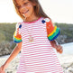 Summer Fashion Personalized Print Girls Dress - EX-STOCK CANADA