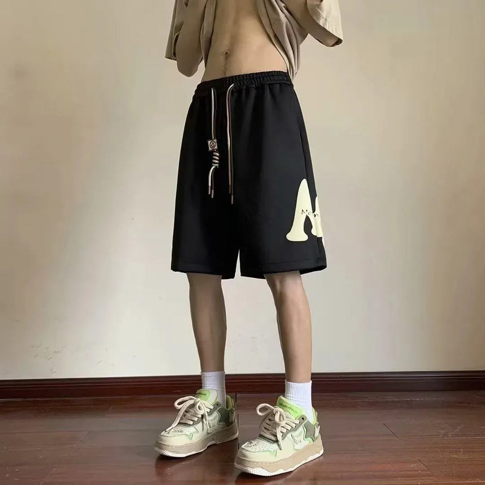 Summer Loose Casual Drawstring Couple Sports Shorts - EX-STOCK CANADA