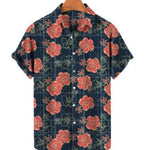 Summer Men's Hawaiian 3D Digital Printing Shirt Short Sleeve - EX-STOCK CANADA