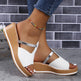Summer Peep-toe Wedges Sandals Casual Thick Sole Heightening Slippers Fashion Outdoor Slides Shoes Women - EX-STOCK CANADA
