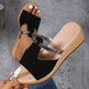 Summer Peep-toe Wedges Sandals Casual Thick Sole Heightening Slippers Fashion Outdoor Slides Shoes Women - EX-STOCK CANADA