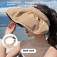 Summer Shell Hat FPF50 Empty-top Hat Women's Cycling Sun Protection UV Face Covering Sunhat Outdoor - EX-STOCK CANADA