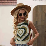 Summer Sleeveless Y2K Vest Women's Knit Top - EX-STOCK CANADA