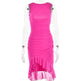 Summer Slim Skinny Sleeveless Dress For Women Fashion Party Club Dresses - EX-STOCK CANADA