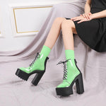 Super High Heel Platform Women's Shoes Waterproof boot - EX-STOCK CANADA