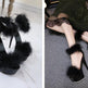 Super High Heel Plush Sandals Women's Thin Heel - EX-STOCK CANADA