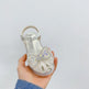 Sweet Western Style Mermaid Tail Bowknot Baby Hollow Out Bird's Nest Sandal - EX-STOCK CANADA