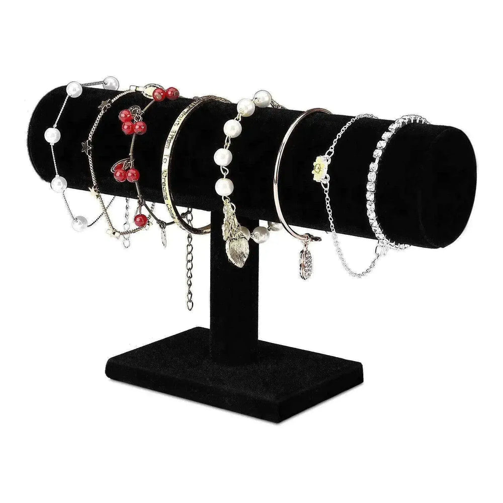 T-Stand For Necklaces & Bracelets Black - EX-STOCK CANADA