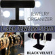 T-Stand For Necklaces & Bracelets Black - EX-STOCK CANADA