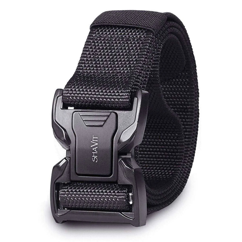 Tactical Military Belt For Men Hiking Rigger Nylon Web Casual Work HOMBRE Belt - EX-STOCK CANADA