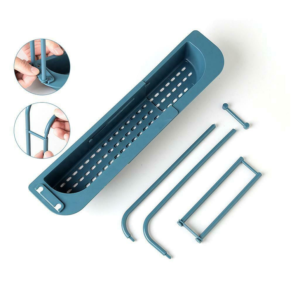 Telescopic Expandable Holder Storage Drain Basket Sink Rack - EX-STOCK CANADA