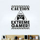 The gamer's warning wall stickers - EX-STOCK CANADA