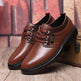 The new shoes shoes fall men's business casual shoes men shoes shoes round British Dad - EX-STOCK CANADA