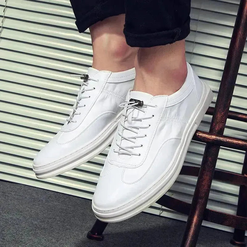 The new summer men's shoes shoes shoes all-match men casual white shoes shoes men's athletic shoes Le Fu - EX-STOCK CANADA