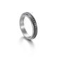 The Stars And The Moon Rotating Titanium Steel Women Ring - EX-STOCK CANADA