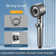 The Third Gear Adjustable Strong Supercharged Shower Head Household Bath Shower Hose Shower Head - EX-STOCK CANADA